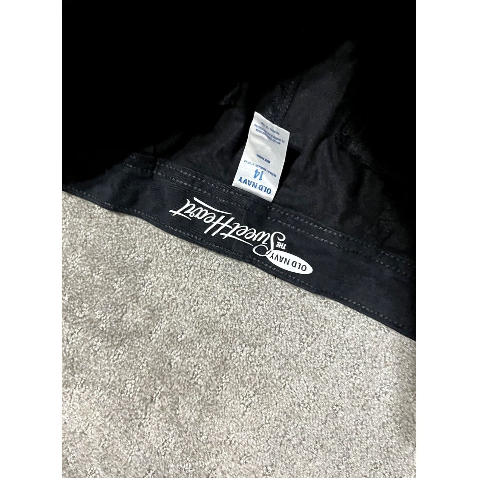 Old Navy Old Navy Pants Black Denim Straight Leg Flat Front 14 Womens Casual Formal 29in Inseam 100% Cotton Size 36" / US 14 / IT 50 - 5 Thumbnail