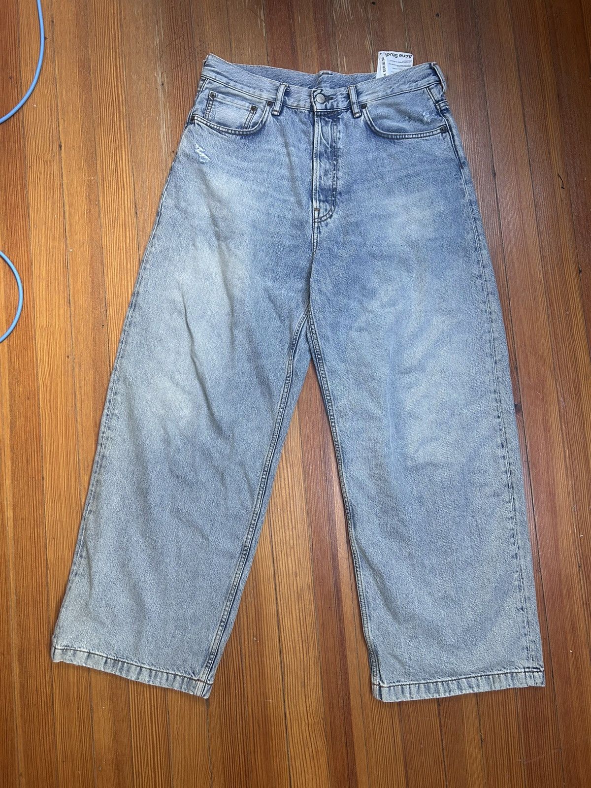 acne Stusios 1989 Acne Studios 1989 Drago Road Jeans - Lilac/Blue