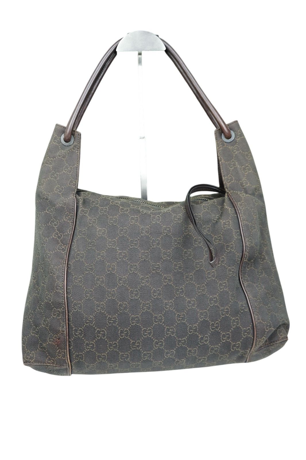 Gucci Authentic Gucci danim dark brown shoulder bag Size ONE SIZE - 1 Thumbnail