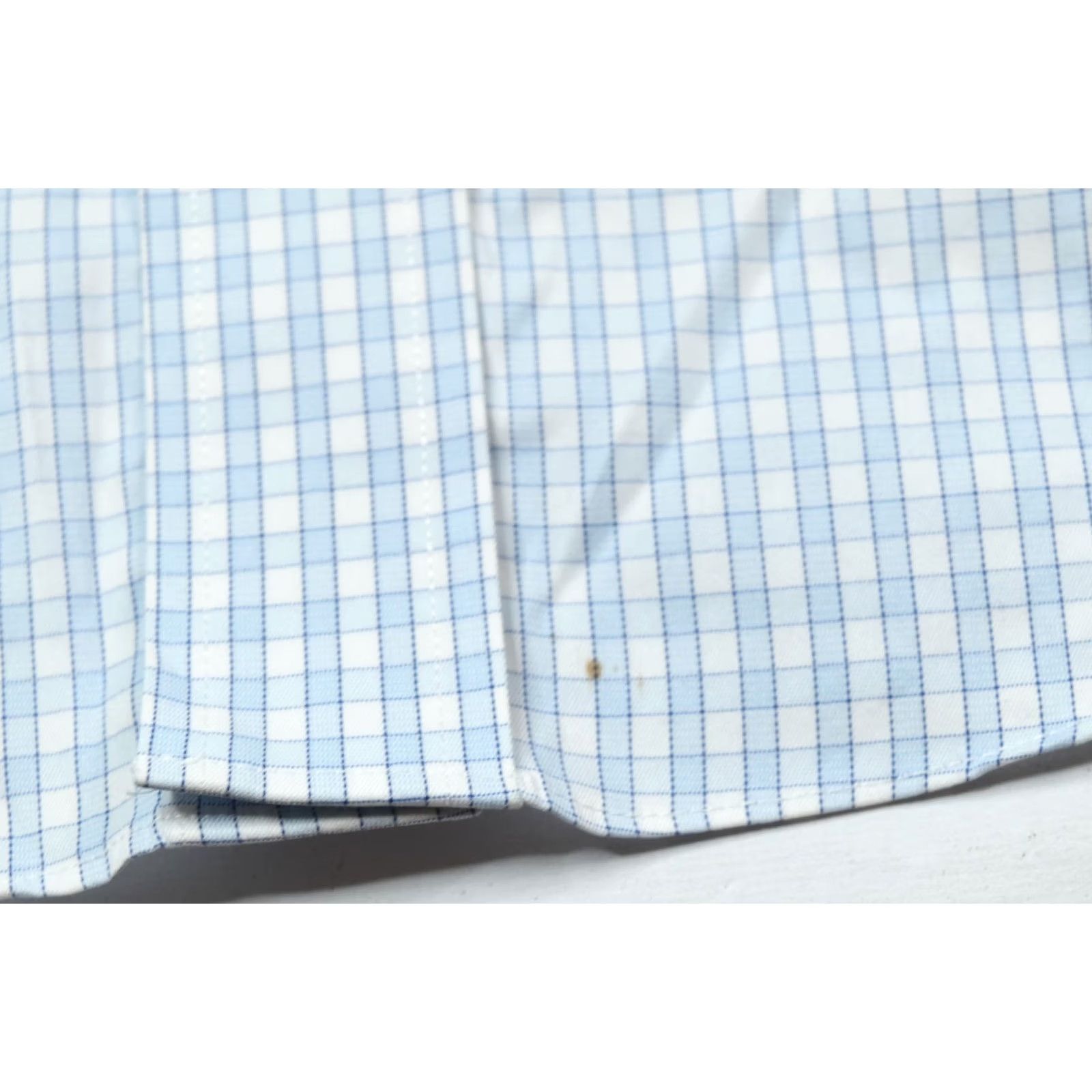 Brooks Brothers Brooks Brothers Madison Performance Shirt Blue Check Coolmax Stretch Dress Shirt Mens 18.5 Regular Long Sleeve Button-Down Collar Vintage No N/A Size US XXL / EU 58 / 5 - 5 Thumbnail