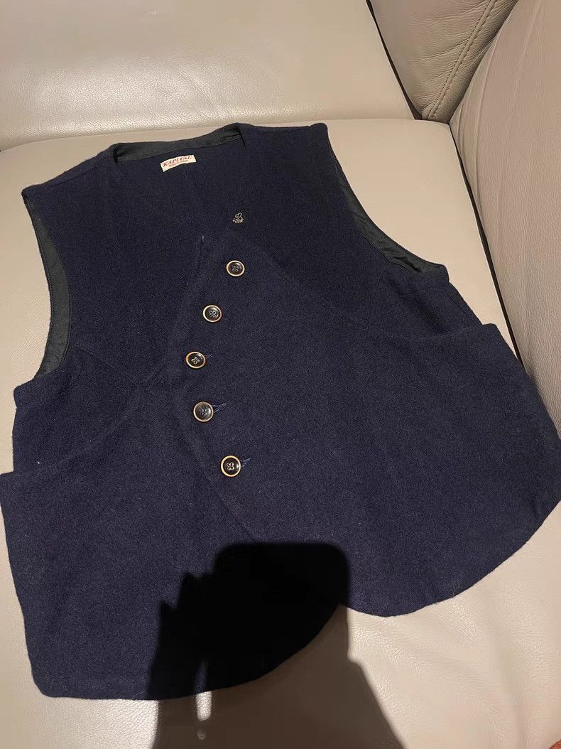 Kapital kapital navy vest Size US S / EU 44-46 / 1 - 1 Thumbnail
