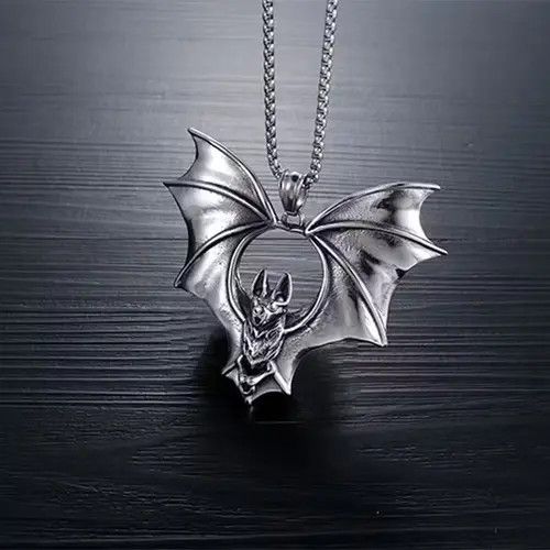Jewelry Vampire Bat Necklace Size ONE SIZE - 1 Thumbnail