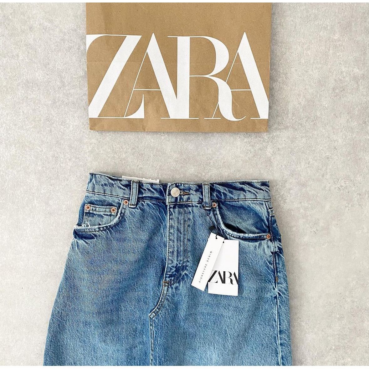 Zara ZARA SKIRT PREMIUM LONG SKIRT Size 26" / US 2 / IT 38 - 2 Thumbnail