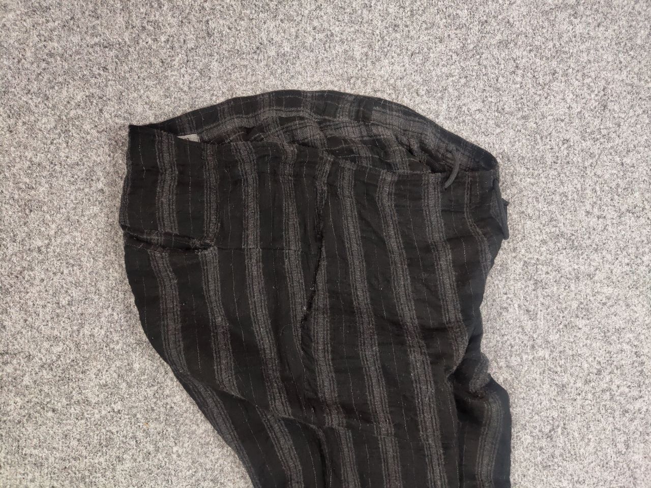 Transit Transit Par Such Classic trousers striped Black Pants Size 34" / US 12 / IT 48 - 13 Thumbnail
