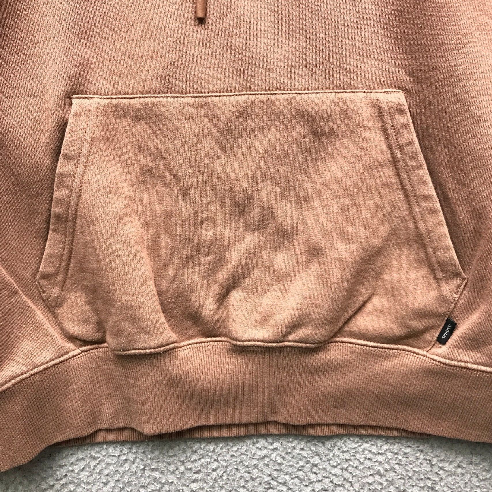 tentree Tentree Sweatshirt Hoodie Mens Small Long Sleeve Pocket Drawstring Brown Size S / US 4 / IT 40 - 5 Thumbnail