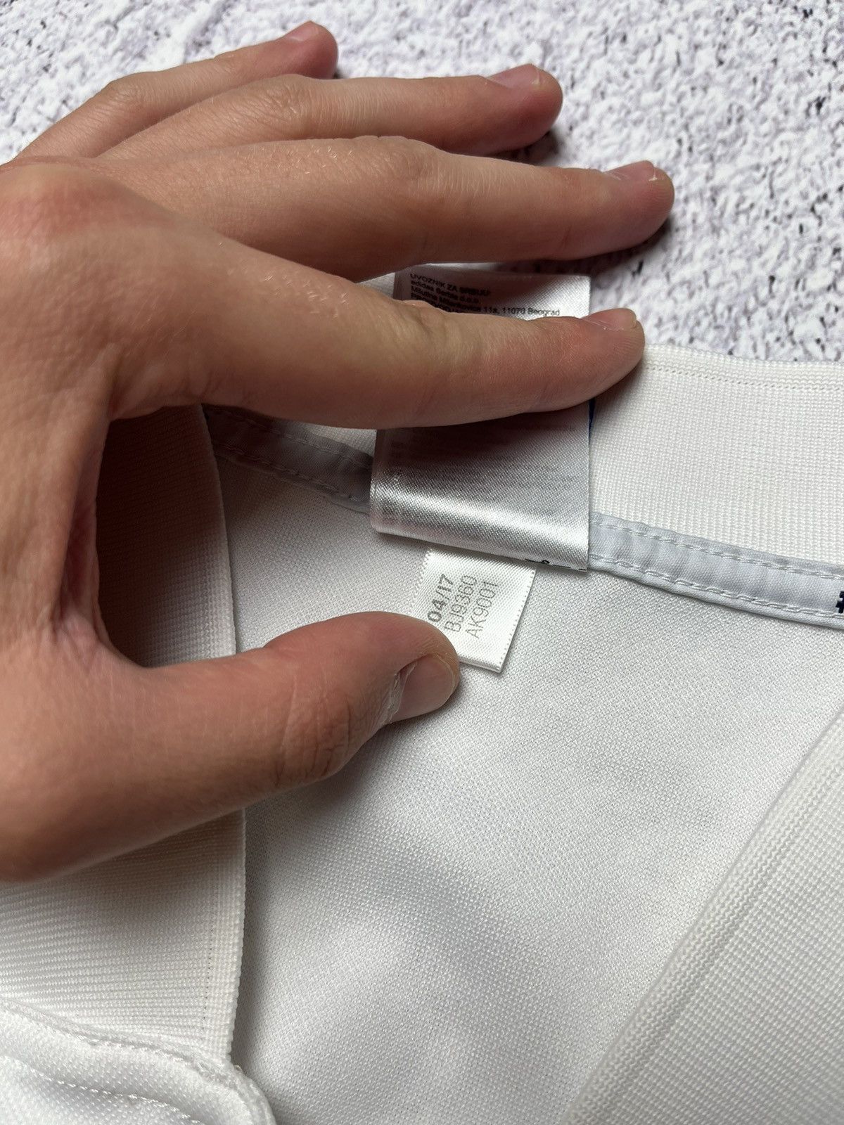 Adidas Vintage ADIDAS FFR 2018 Rugby Jersey ADIDAS FFR White Away Size US XL / EU 56 / 4 - 14 Thumbnail
