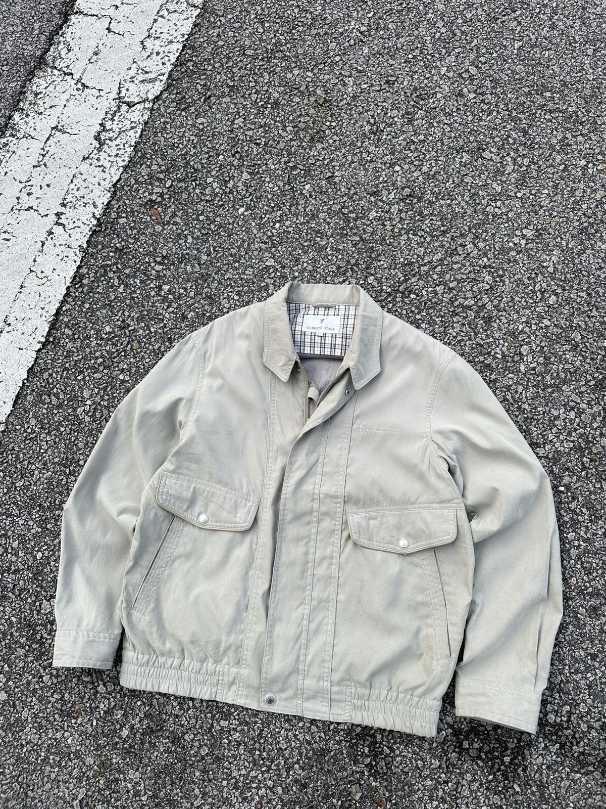 Japanese Brand 👹Current Stage Light Bomber Jacket Size US M / EU 48-50 / 2 - 2 Thumbnail