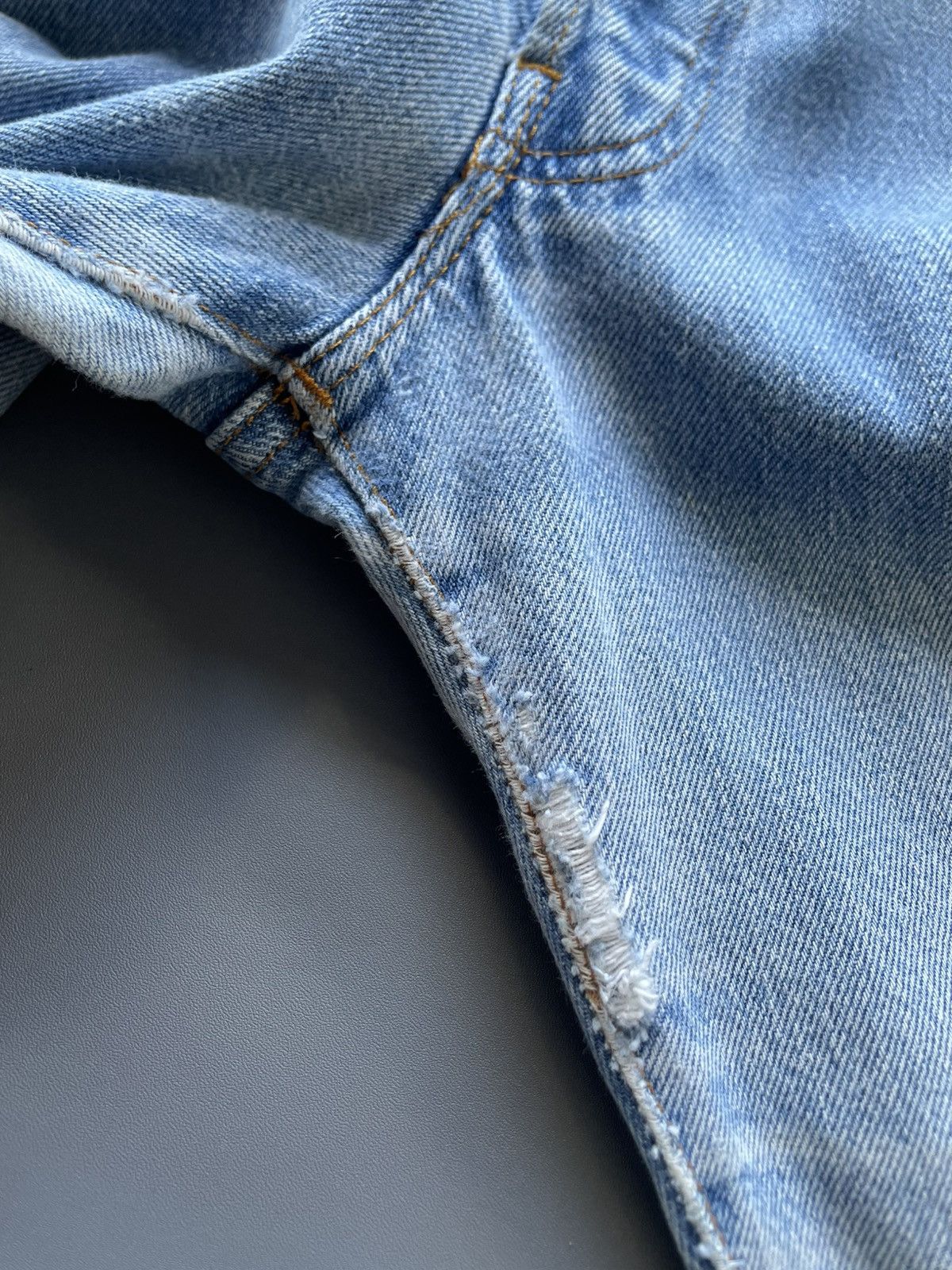Levi's Vtg 80s Levis 501 532 Blue Jeans Size US 30 / EU 46 - 13 Thumbnail
