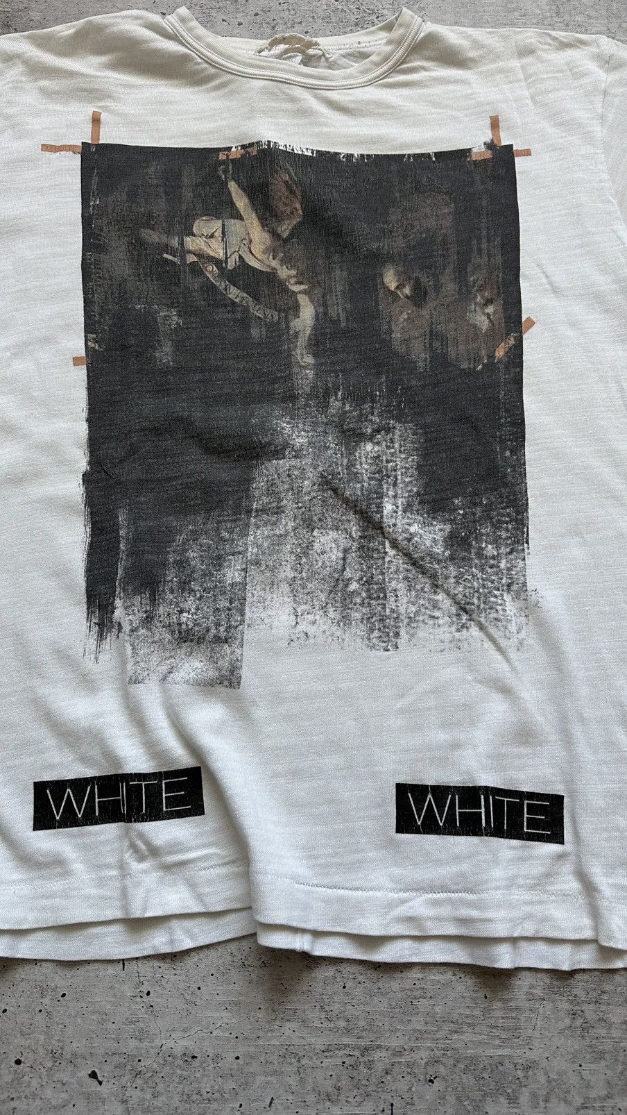 Off-White Off-White Caravaggio Sample Vintage T Shirt Size US M / EU 48-50 / 2 - 5 Thumbnail