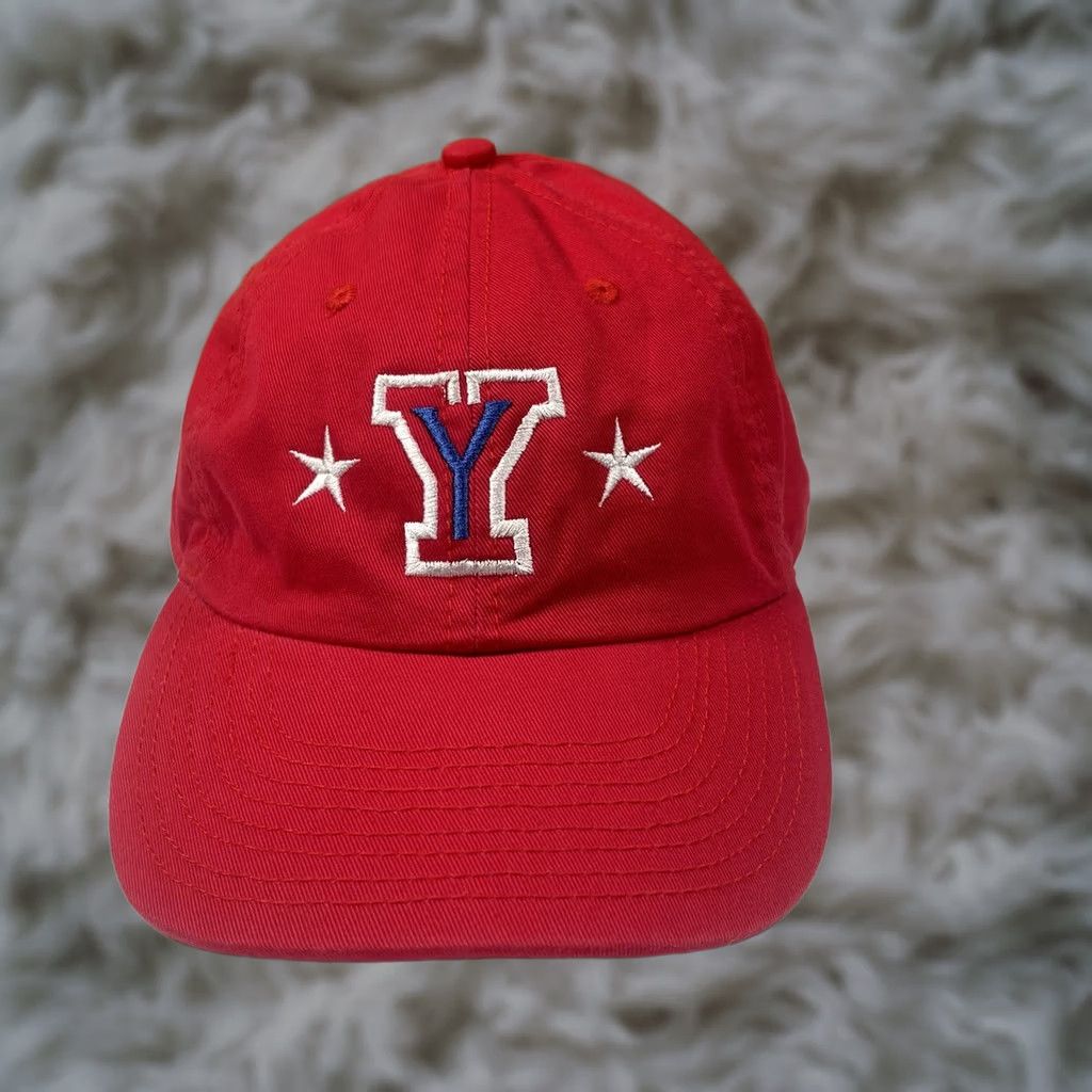 Vintage KNP Adult Adjustable StrapBack Baseball HatCap All Star Embroidered Classic Logo Red Size ONE SIZE - 1 Thumbnail