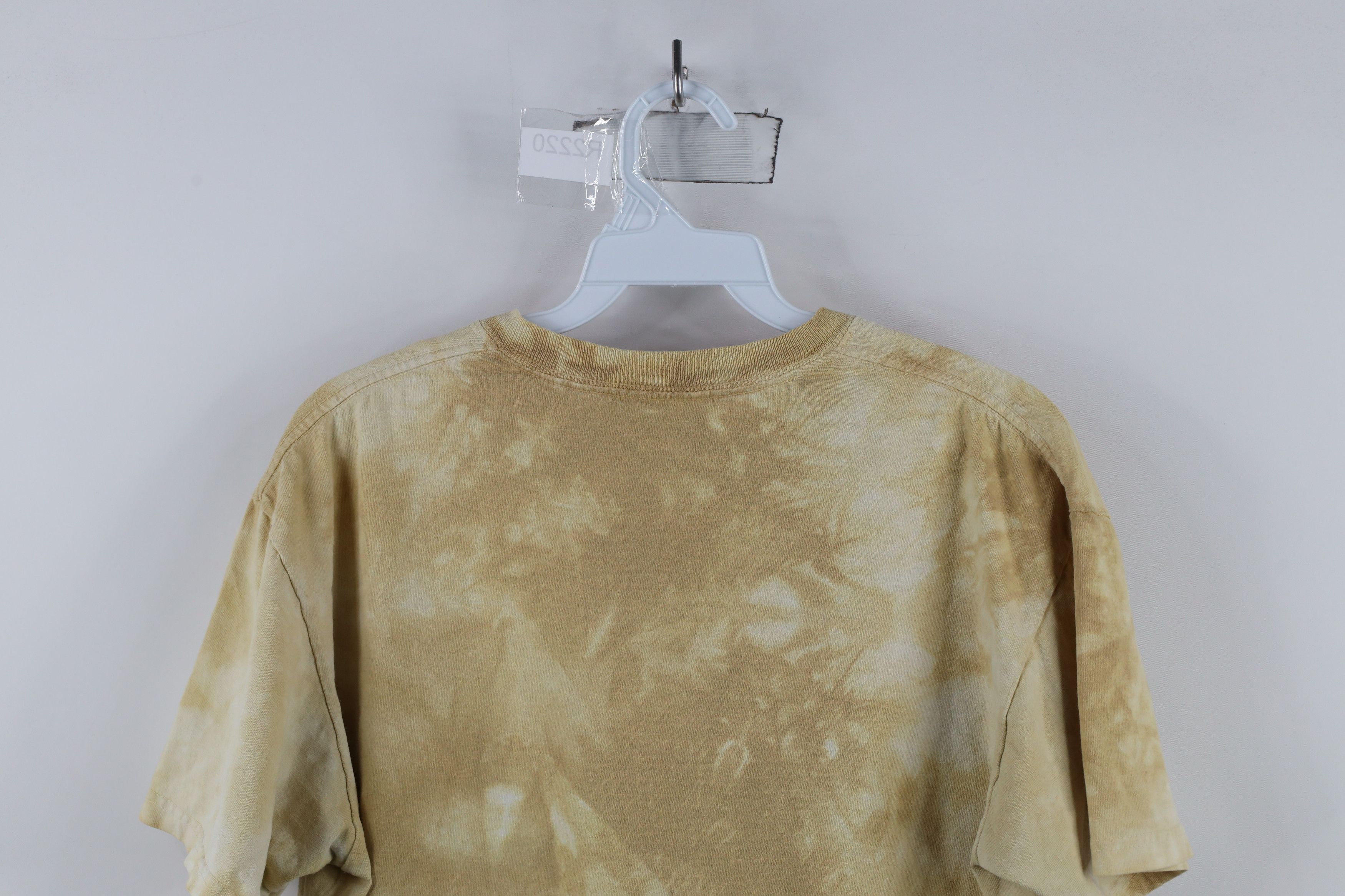 Vintage Vintage 90s Streetwear Kitten Acid Wash T-Shirt Beige Size M / US 6-8 / IT 42-44 - 13 Thumbnail