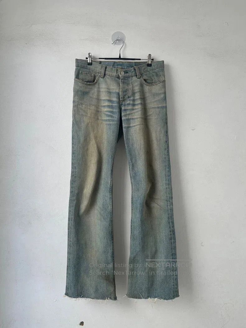 Helmut Lang Helmut Lang Vintage Sanded Boot Cut Denim. Size US 31 - 1 Thumbnail