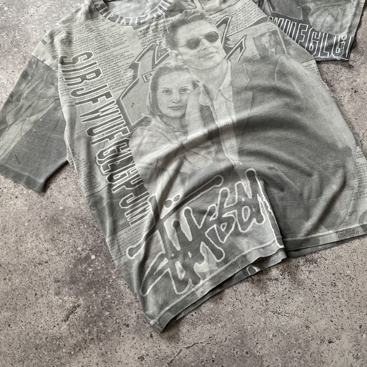 Stussy Vintage 80s Stussy Magazine Logo T-Shirt Size US L / EU 52-54 / 3 - 3 Thumbnail