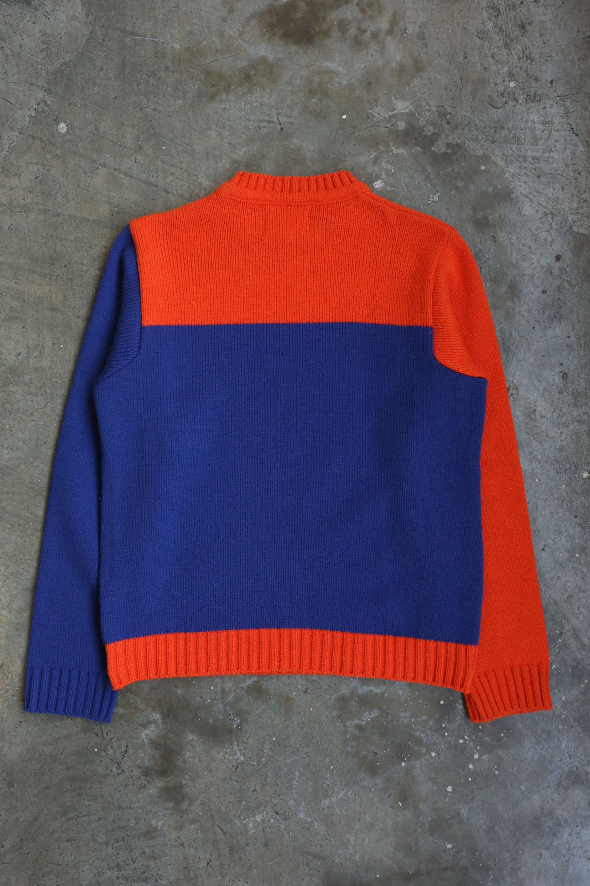 W&LT W&LT - F/W 96 - Frog Prince Intarsia Knit Sweater Size US L / EU 52-54 / 3 - 3 Thumbnail