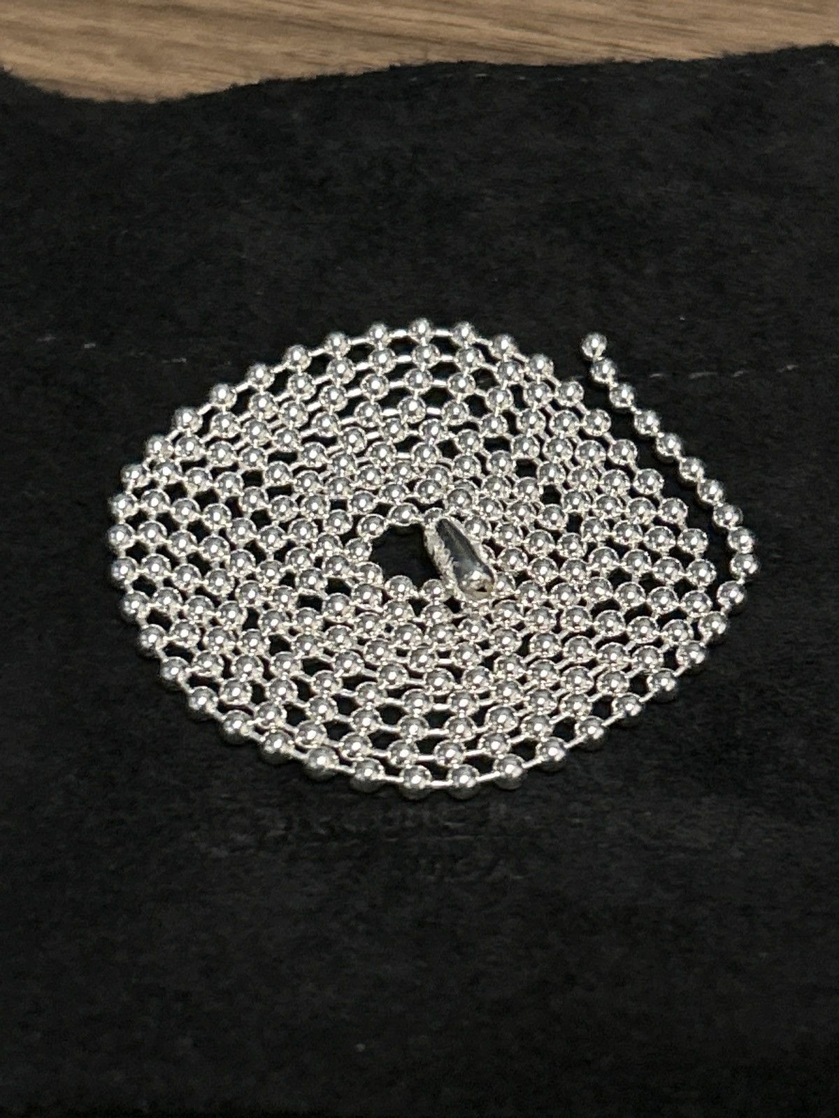 Chrome Hearts Chrome Hearts 30 Inch Silver Ball Chain Necklace | Grailed