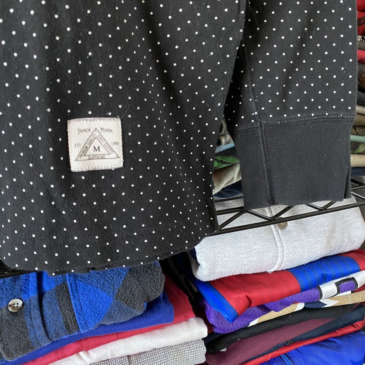 Supreme Supreme Polka Dot Thermal Henley 2013 Black Grunge Punk Y2K Size US M / EU 48-50 / 2 - 4 Thumbnail