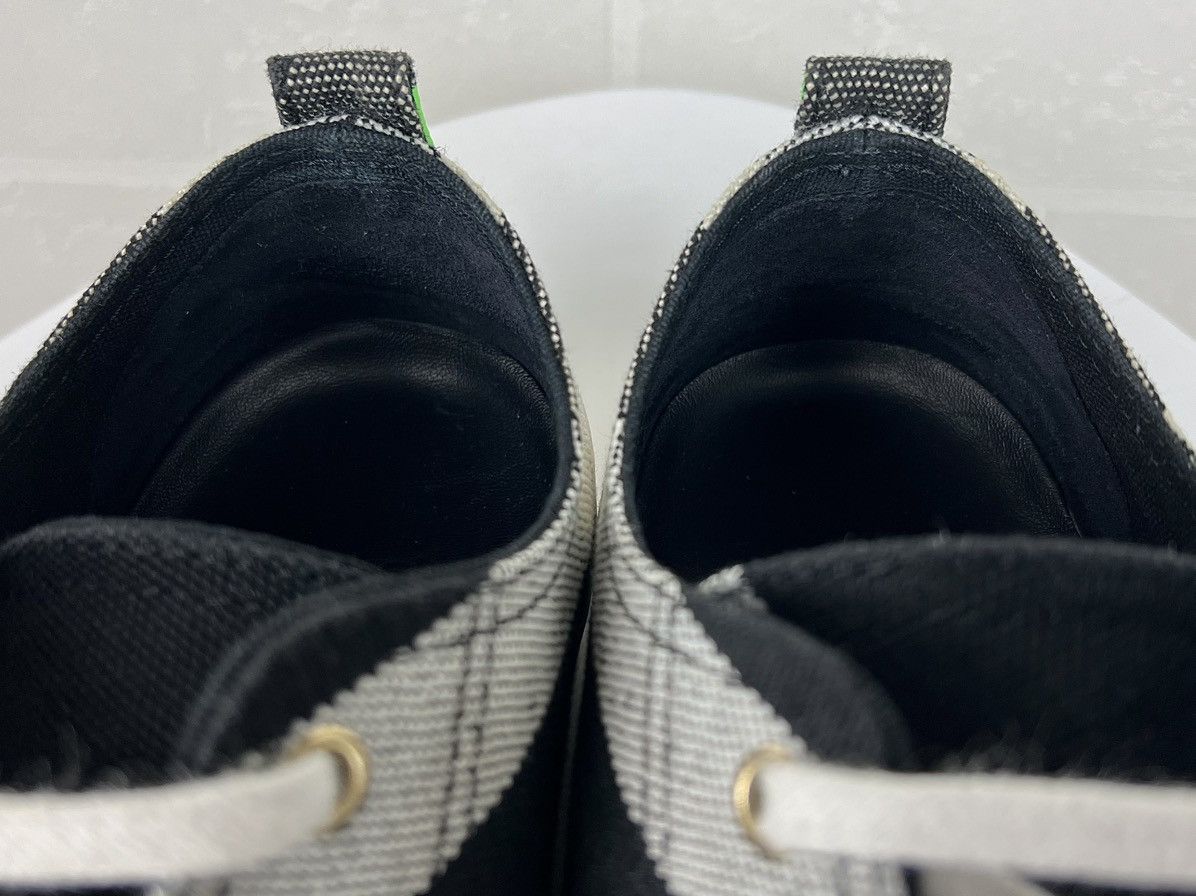 Burberry BURBERRY Sneakers Low-Top Shoes Fluo Nova Check Neon Green Size US 12 / EU 45 - 16 Thumbnail