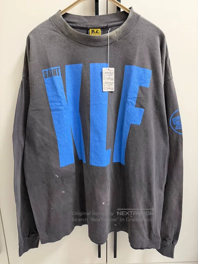 Saint Michael Saint Michael Recorder Washed Long Sleeve Size US XL / EU 56 / 4 - 1 Thumbnail
