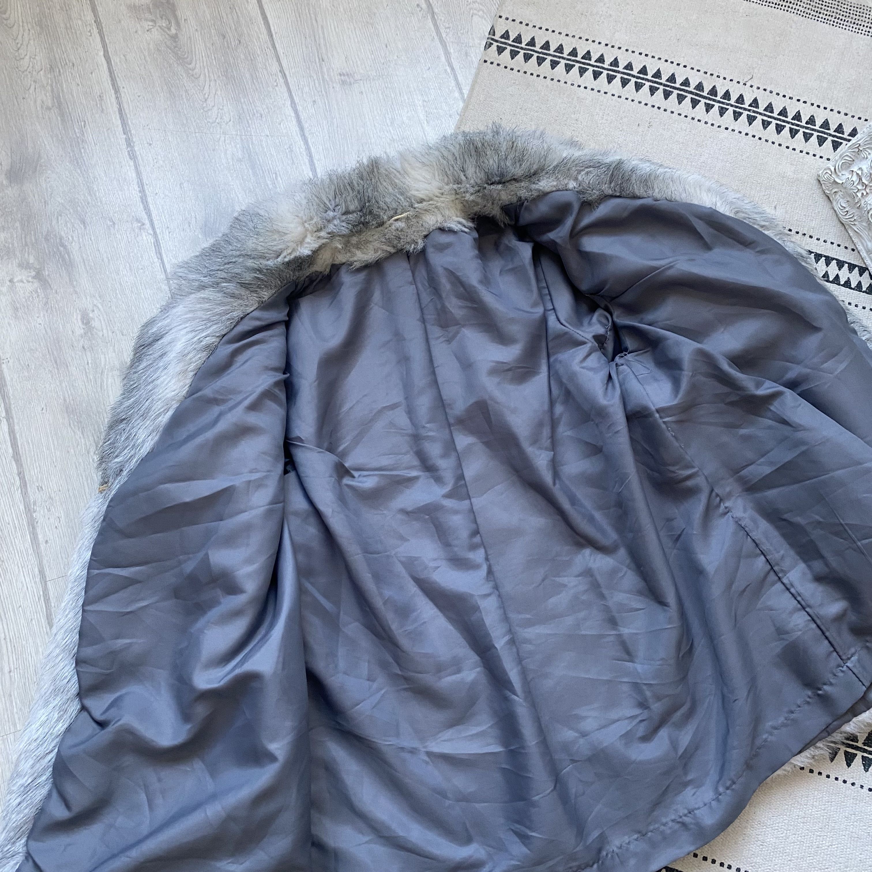 If Six Was Nine Vintage 80-90s Fur Faux coat jacket Avant Garde LGB oldmoney Size S / US 4 / IT 40 - 7 Thumbnail