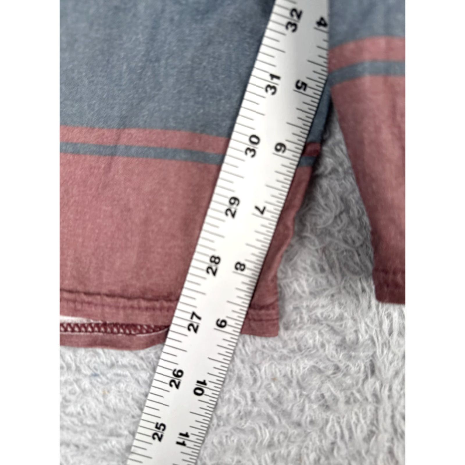 Billabong Billabong Mens Board Shorts Swim Trunks Gray Red Stripe 34x9 Beach Surf Pockets 100% Nylon Polyester, Blended Fabric Regular Men’s 34 Size Clothes Size US 34 / EU 50 - 7 Thumbnail