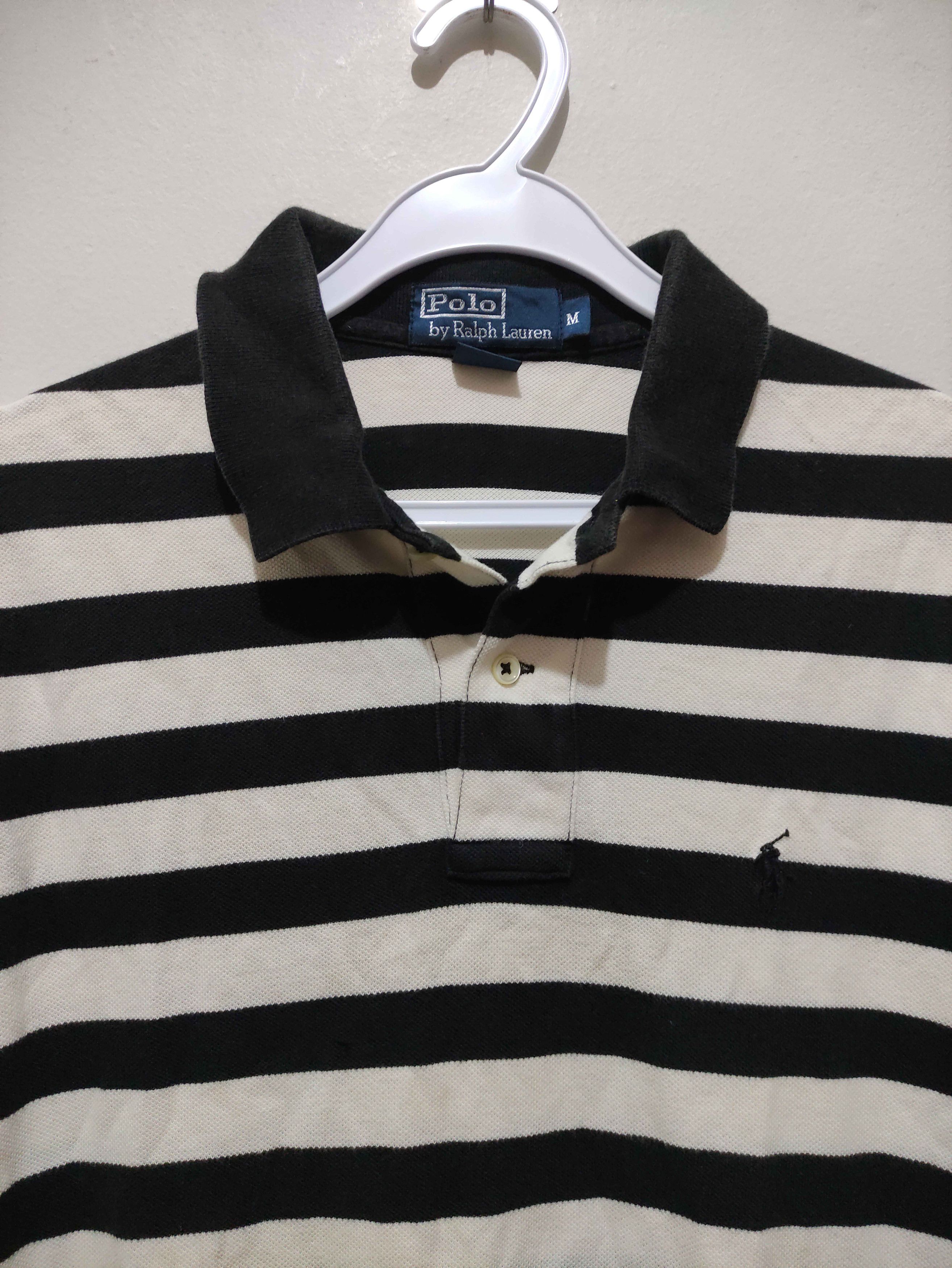 Polo Ralph Lauren Vintage Y2K Polo Ralph Lauren Striped Polo Shirt Size US M / EU 48-50 / 2 - 8 Thumbnail