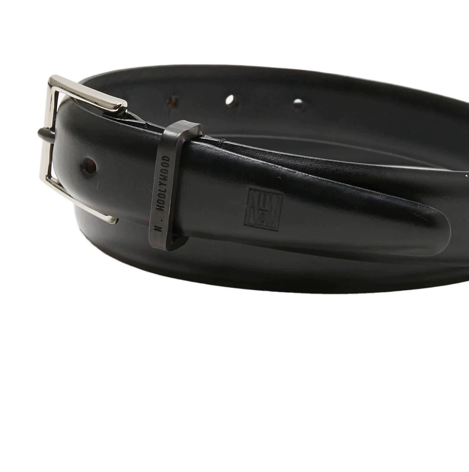 N.Hoolywood N.HOOLYWOOD Military Cowhide Minimal Belt 2.5 76-91 JPN Size ONE SIZE - 2 Thumbnail