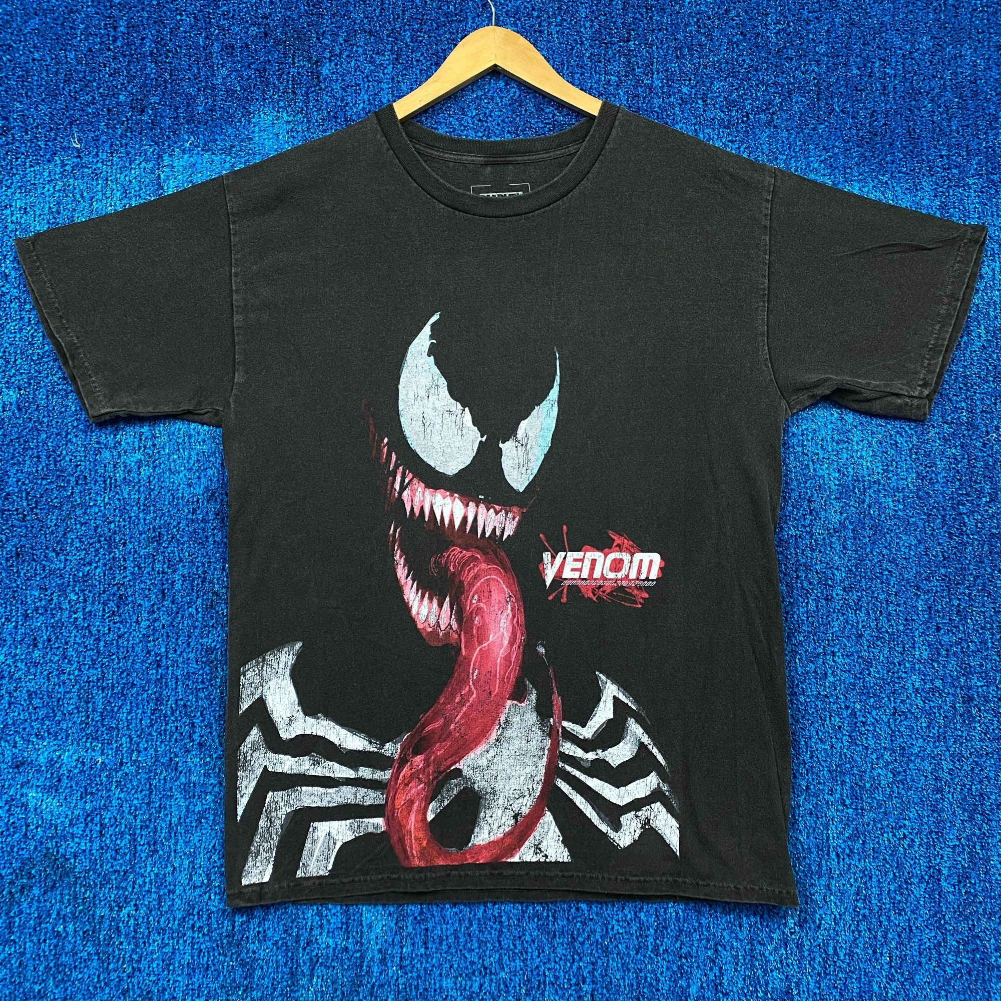 ★入手困難★ Marvel Kith Spider-Man Venom Battle Vintage Tee Buy Kith For Spider-Man Venom Vintage Tee 'Black