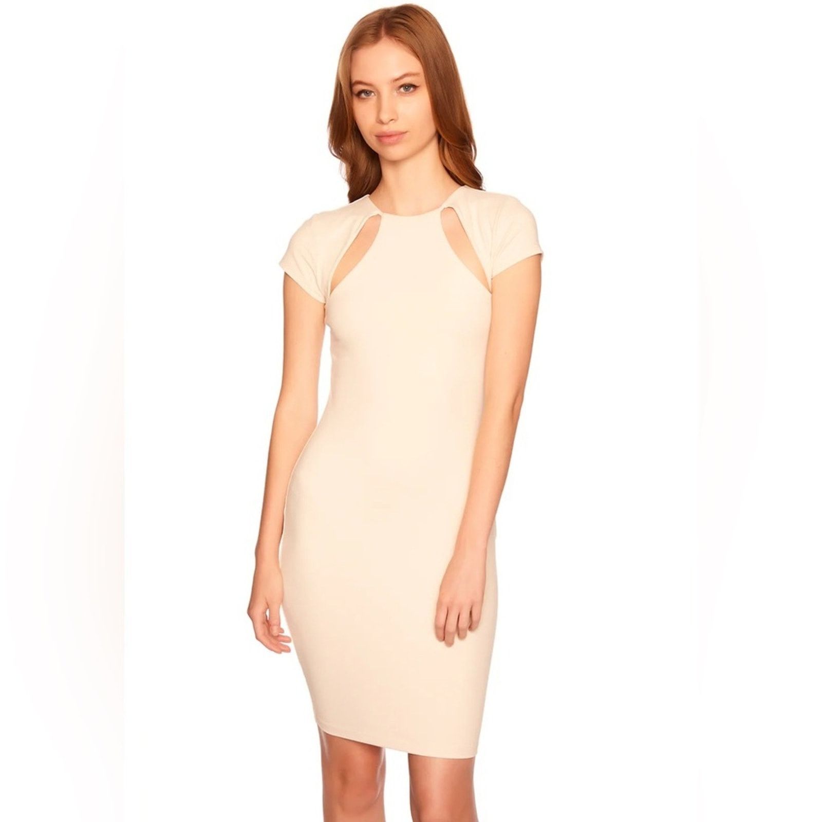 Susana Monaco New! Susana Monaco Cut-Out Shortsleeve Dress, Size XS Size XS / US 0-2 / IT 36-38 - 1 Thumbnail