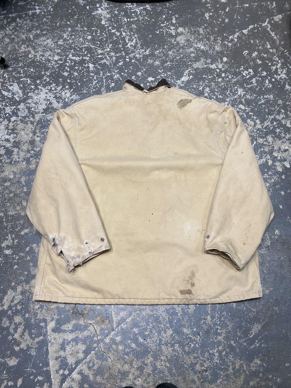 Carhartt × Vintage Vintage Carhartt Chore Work Cape Jacket CB2595 Size US XXL / EU 58 / 5 - 14 Thumbnail