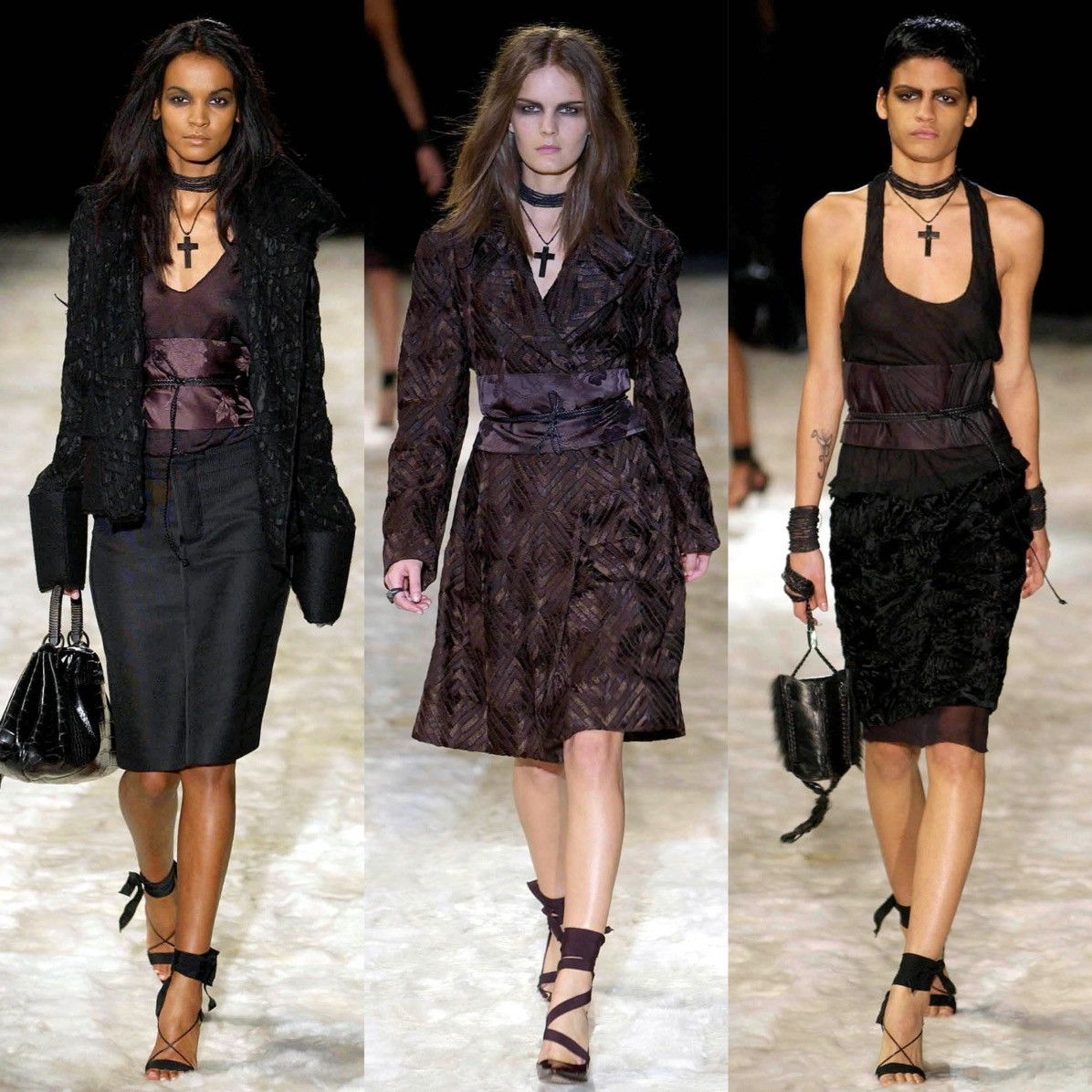 Gucci GUCCI by Tom Ford Fall 2002 Runway Cross | Necklace | Choker Size ONE SIZE - 18 Thumbnail