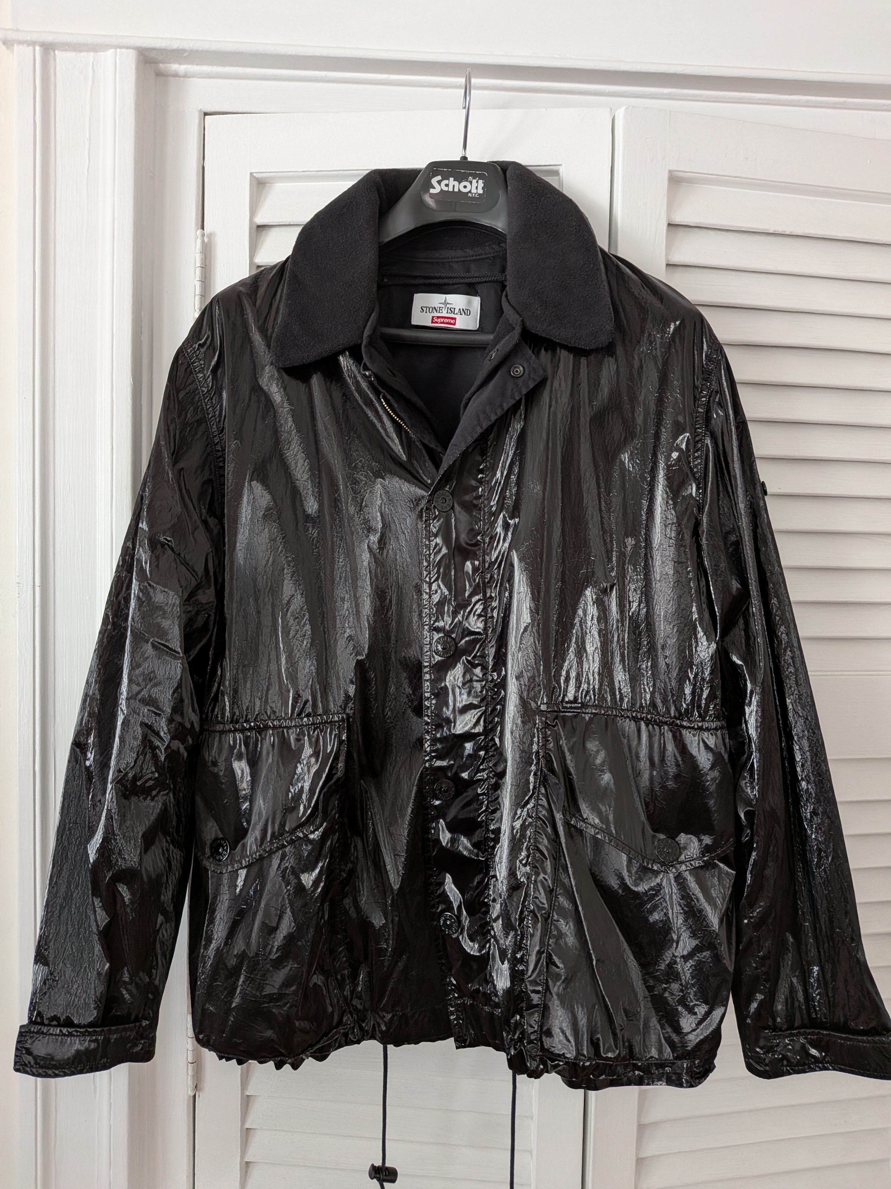 Stone Island × Supreme Silk Light Jacket Size US M / EU 48-50 / 2 - 5 Thumbnail