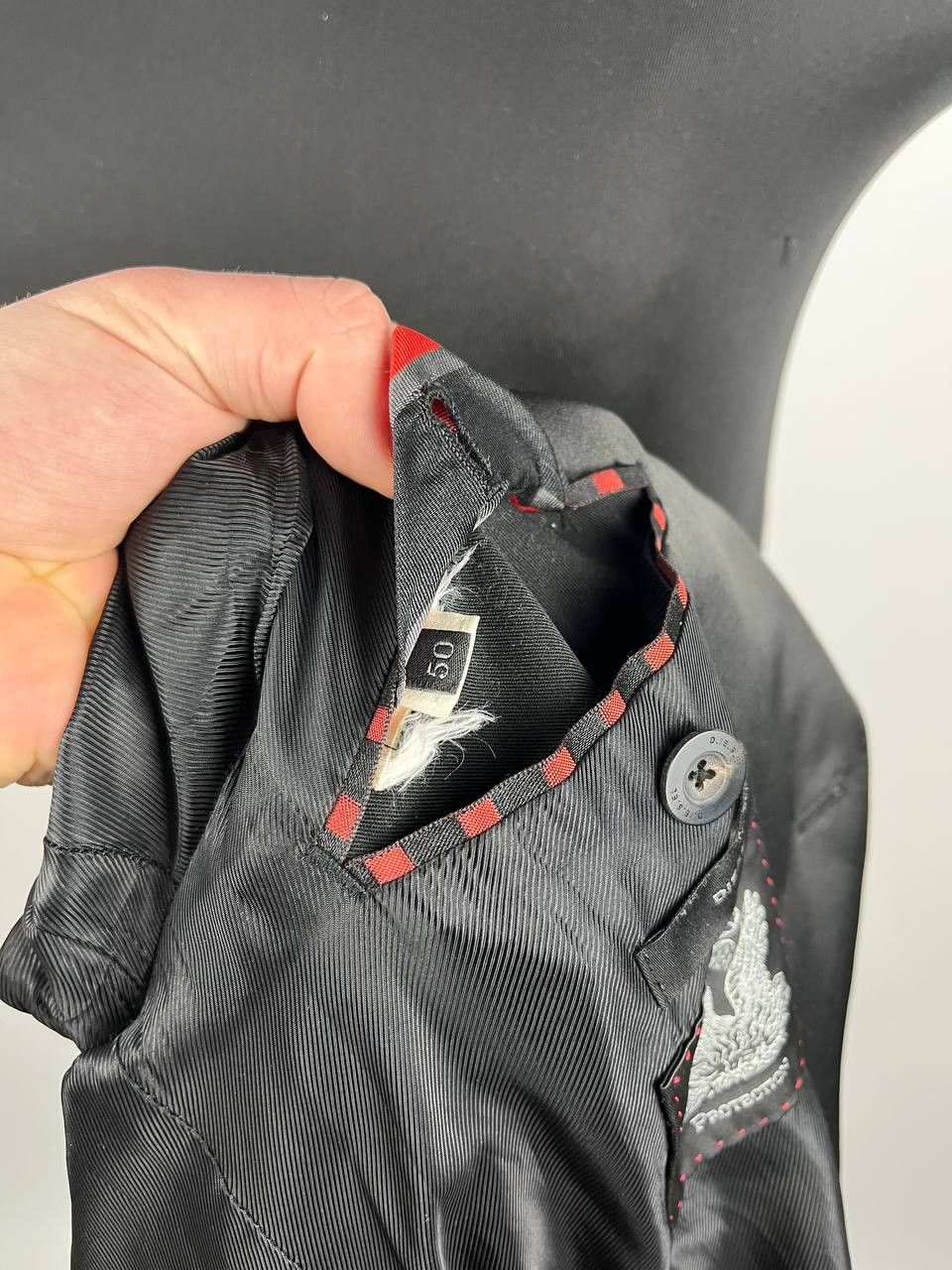 Diesel DIESEL J-DISOS Black Blaize Jacket Size 50 Size 50S - 9 Thumbnail