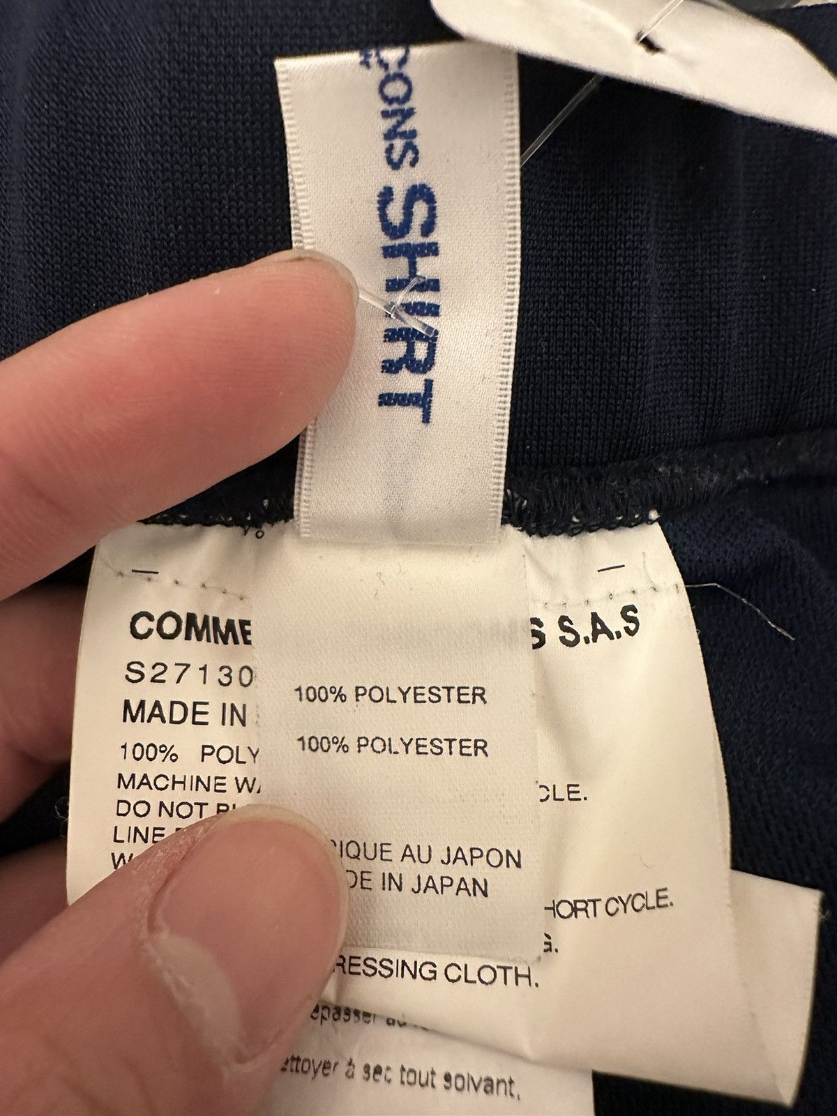 Comme des Garcons SHIRT CDG shirt track pants Size US 34 / EU 50 - 6 Thumbnail