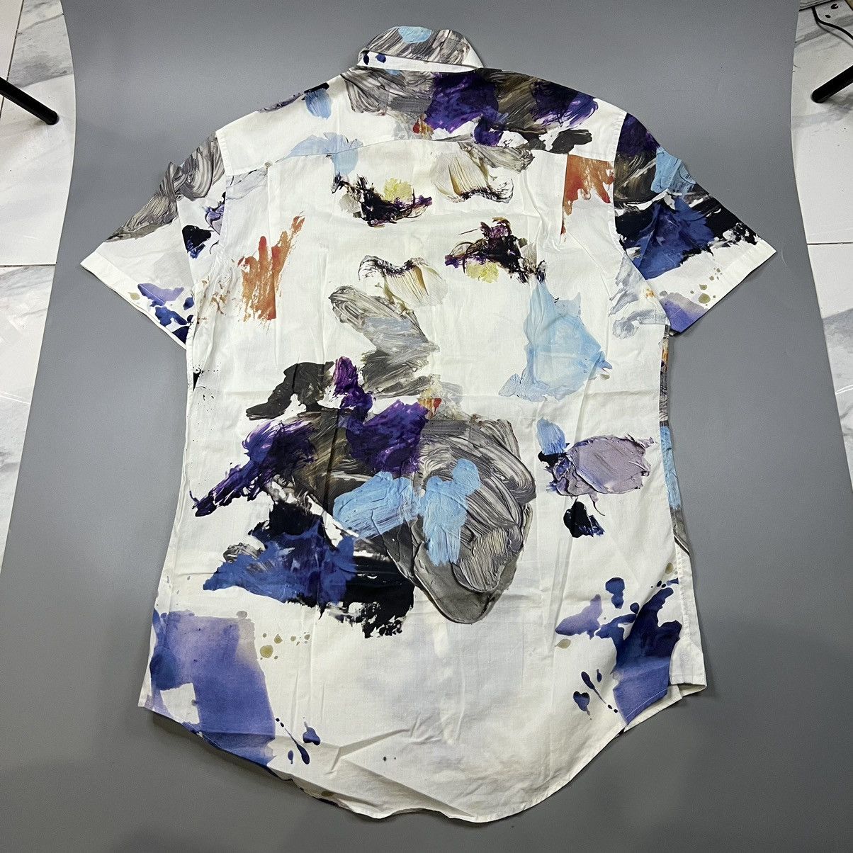 Louis Vuitton Louis Vuitton - 2017 Paint Splatter Print Shirt Size US XS / EU 42 / 0 - 10 Thumbnail