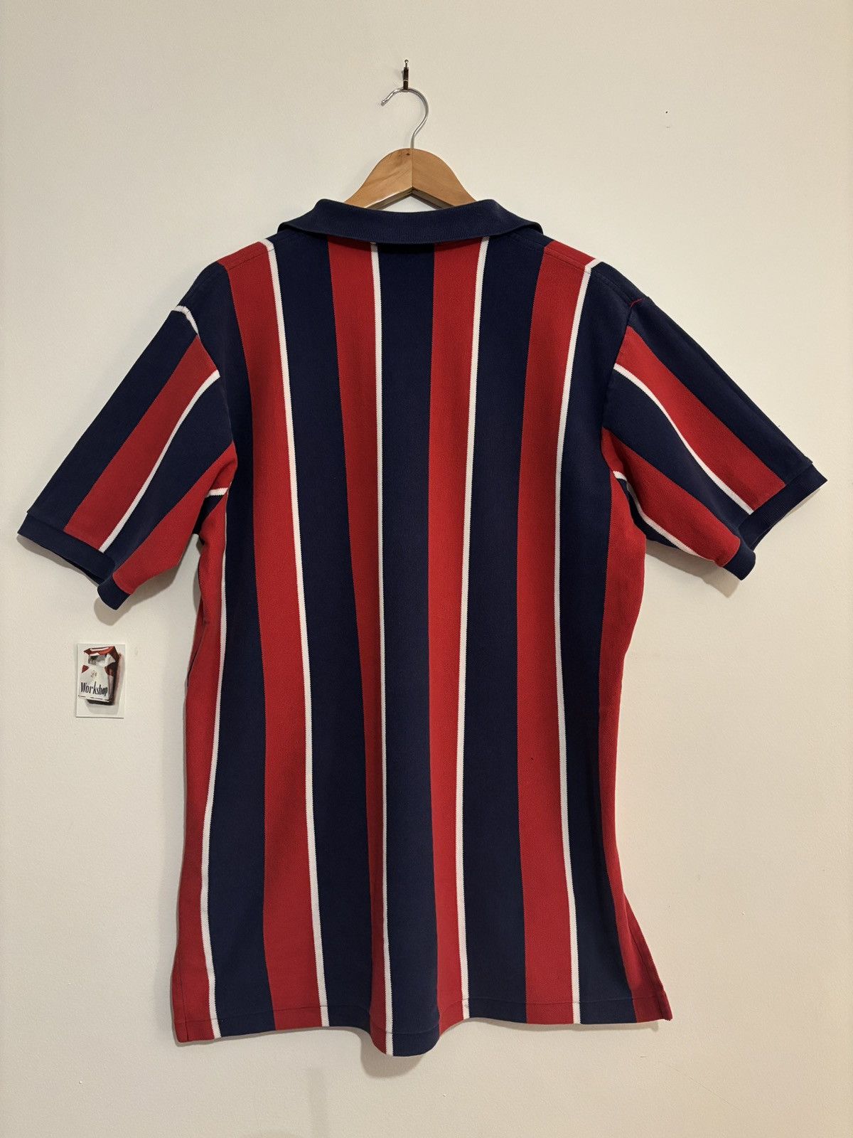 Polo Ralph Lauren Polo Ralph Lauren Golf Patch Striped Polo Size US L / EU 52-54 / 3 - 3 Thumbnail