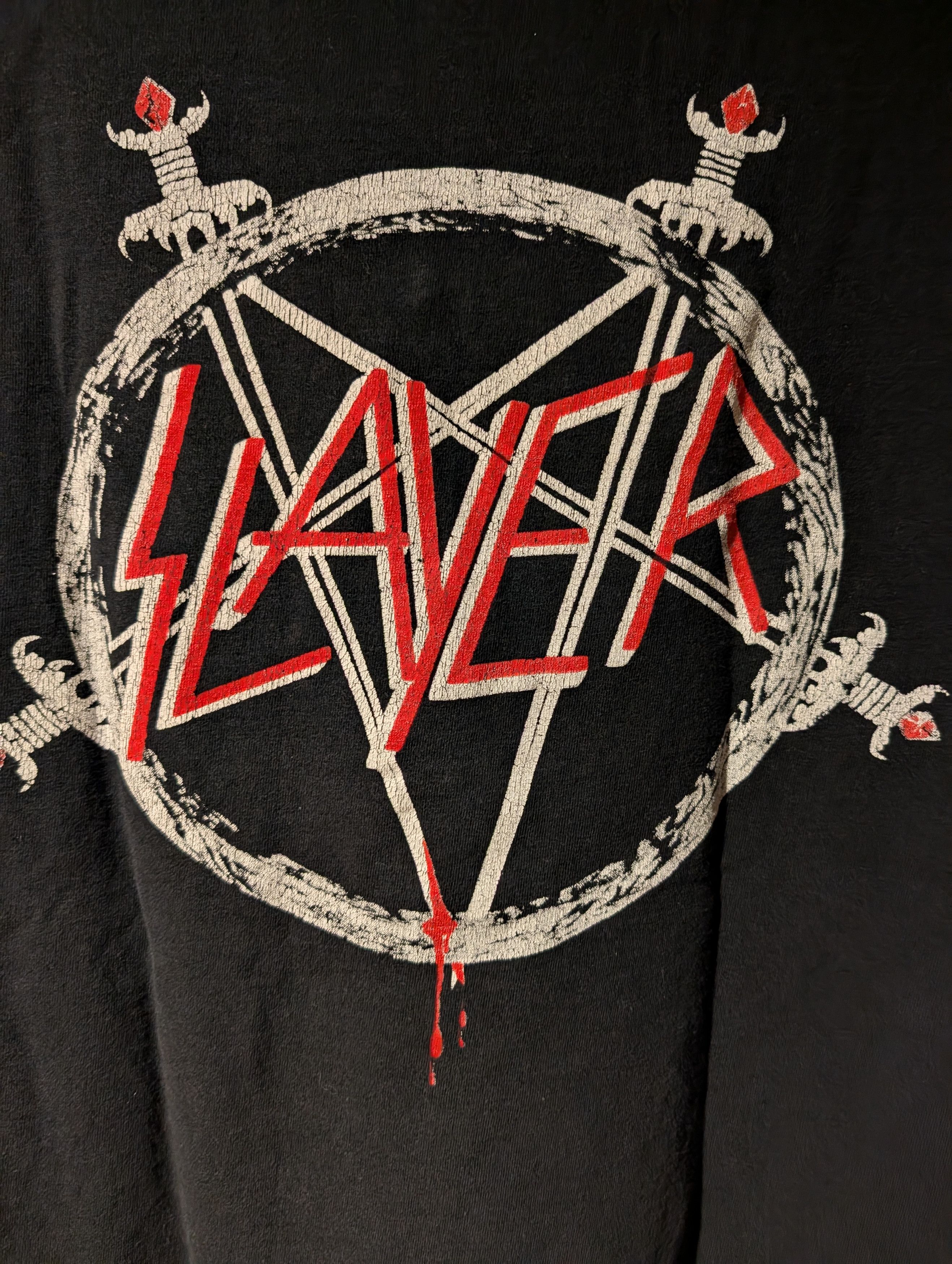 Band Tees Vintage 80s Slayer Band Tour Show No Mercy Medium T-Shirt Size US M / EU 48-50 / 2 - 6 Thumbnail