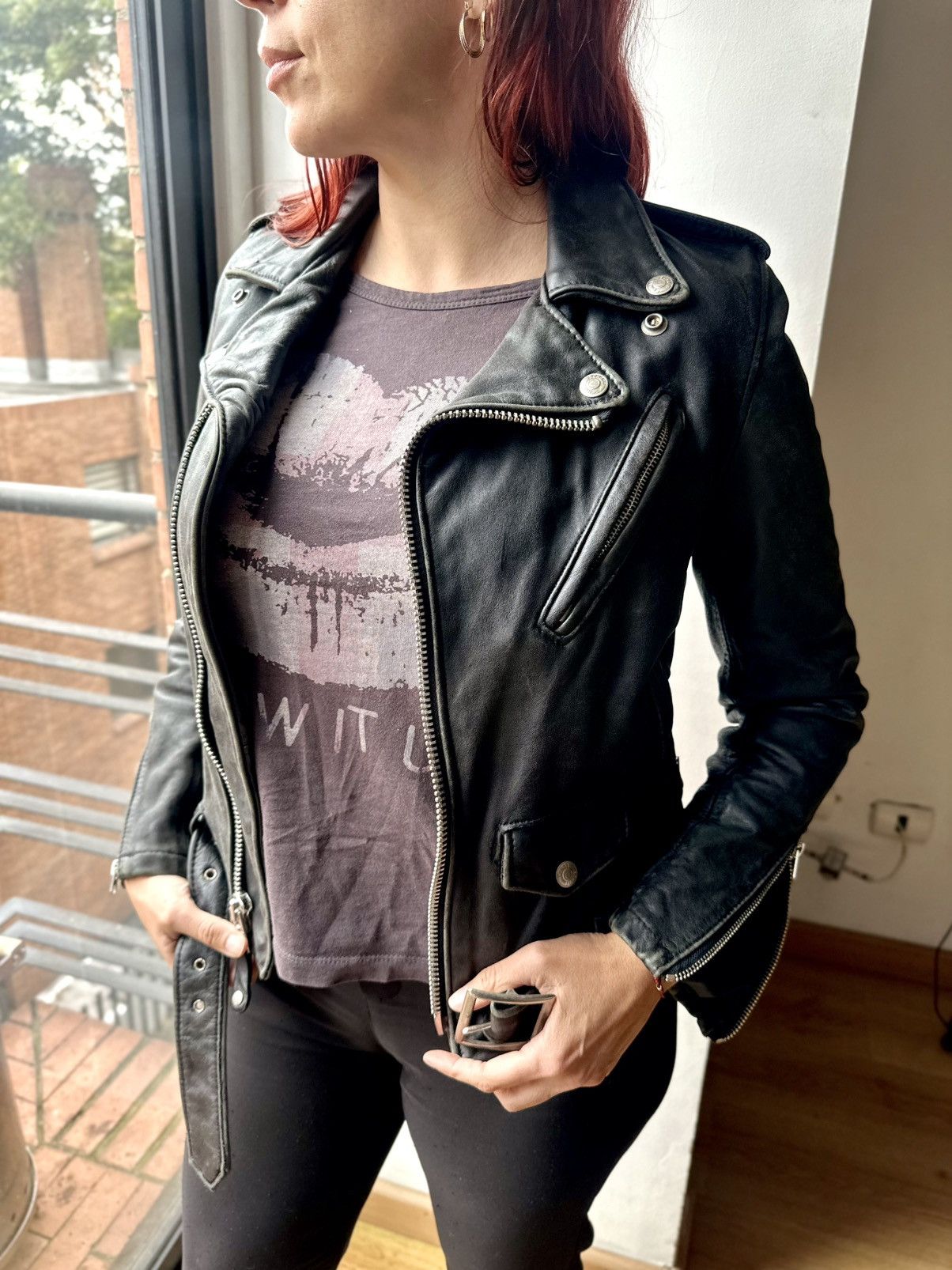 Schott Schott 626VNW Vintaged Cowhide Leather Perfecto Jacket XS Size XS / US 0-2 / IT 36-38 - 3 Thumbnail