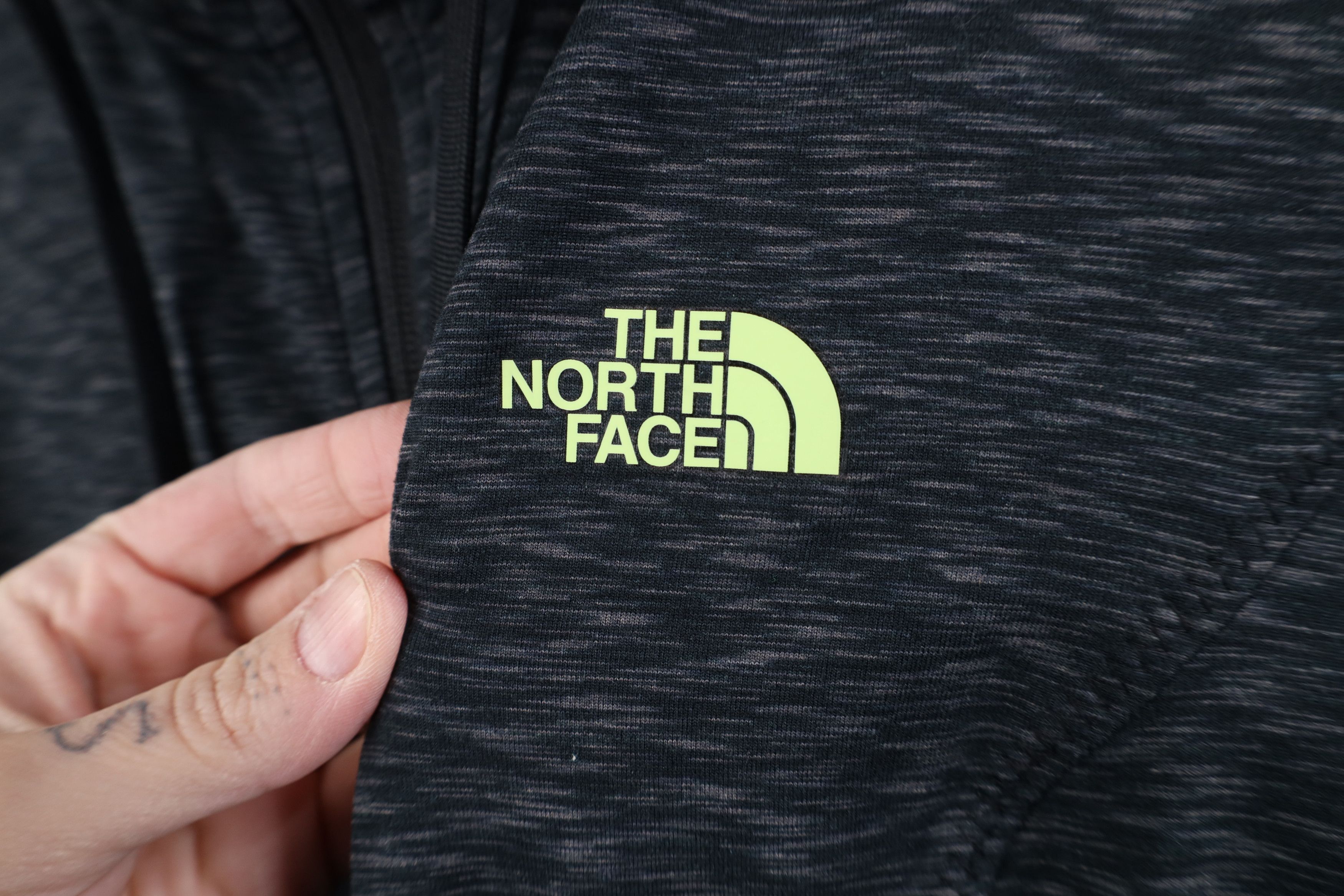 The North Face The North Face Lightweight Full Zip Hoodie Heather Black Size XL / US 12-14 / IT 48-50 - 4 Thumbnail