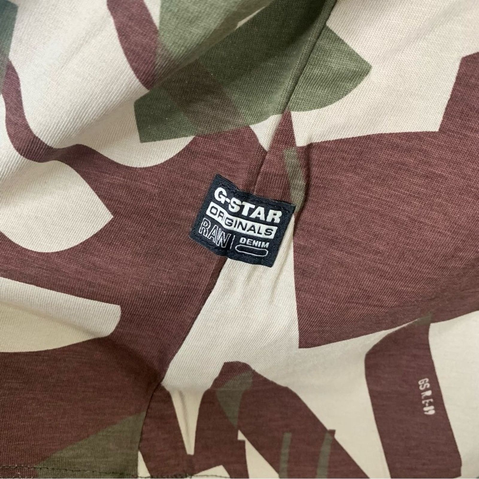 G-Star G-Star Raw Camouflage T-Shirt Men’s Logo Short Sleeve XL Size US XL / EU 56 / 4 - 6 Thumbnail