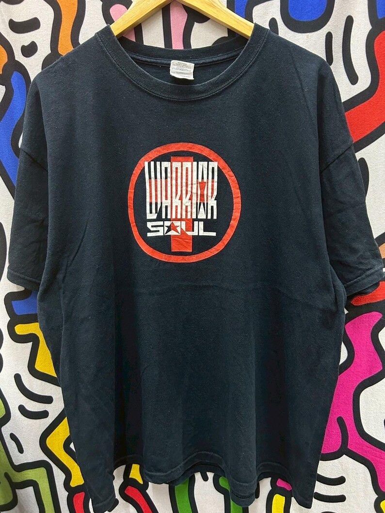 Vintage Vintage 2000s Warrior Soul Band tshirt size XL Size US XL / EU 56 / 4 - 2 Thumbnail
