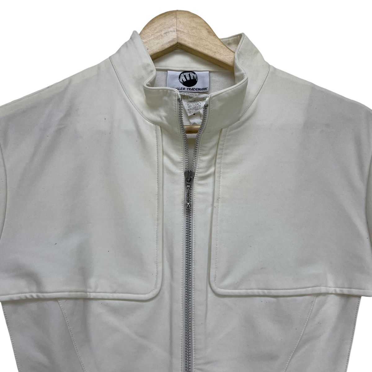 Designer × Thierry Mugler Vintage Thiery Mugler Shape Jacket Size M / US 6-8 / IT 42-44 - 4 Thumbnail