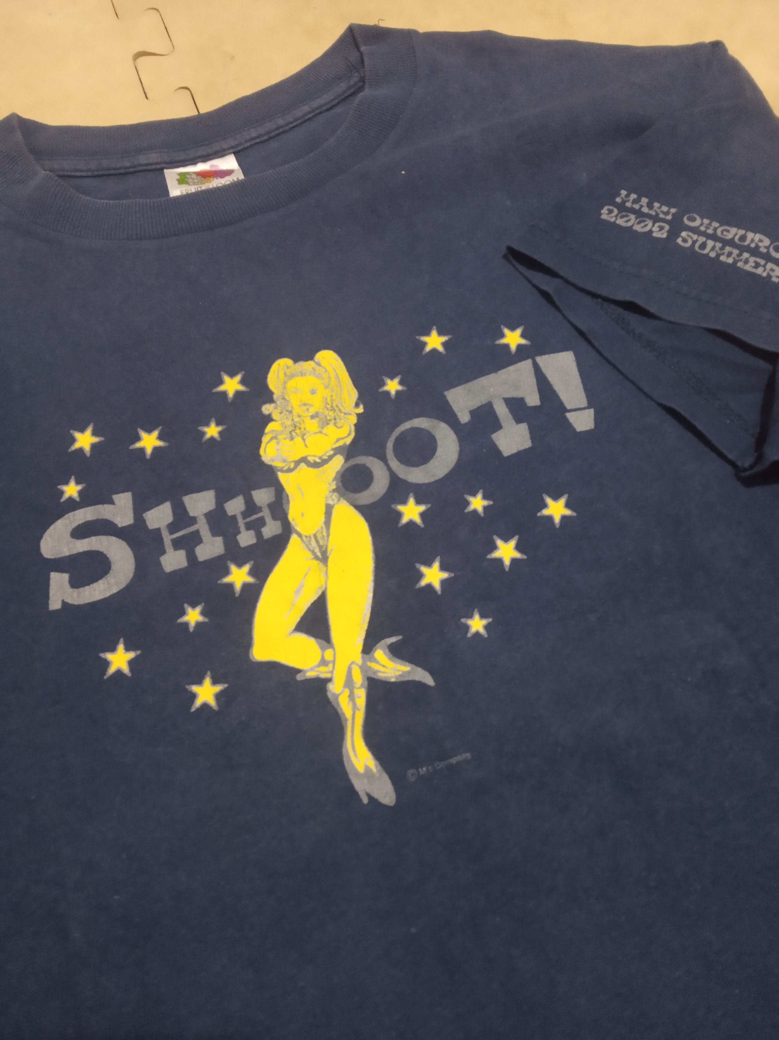 Japanese Brand Maki Ohguro "2002 Summer" Large Navy Size US M / EU 48-50 / 2 - 3 Thumbnail
