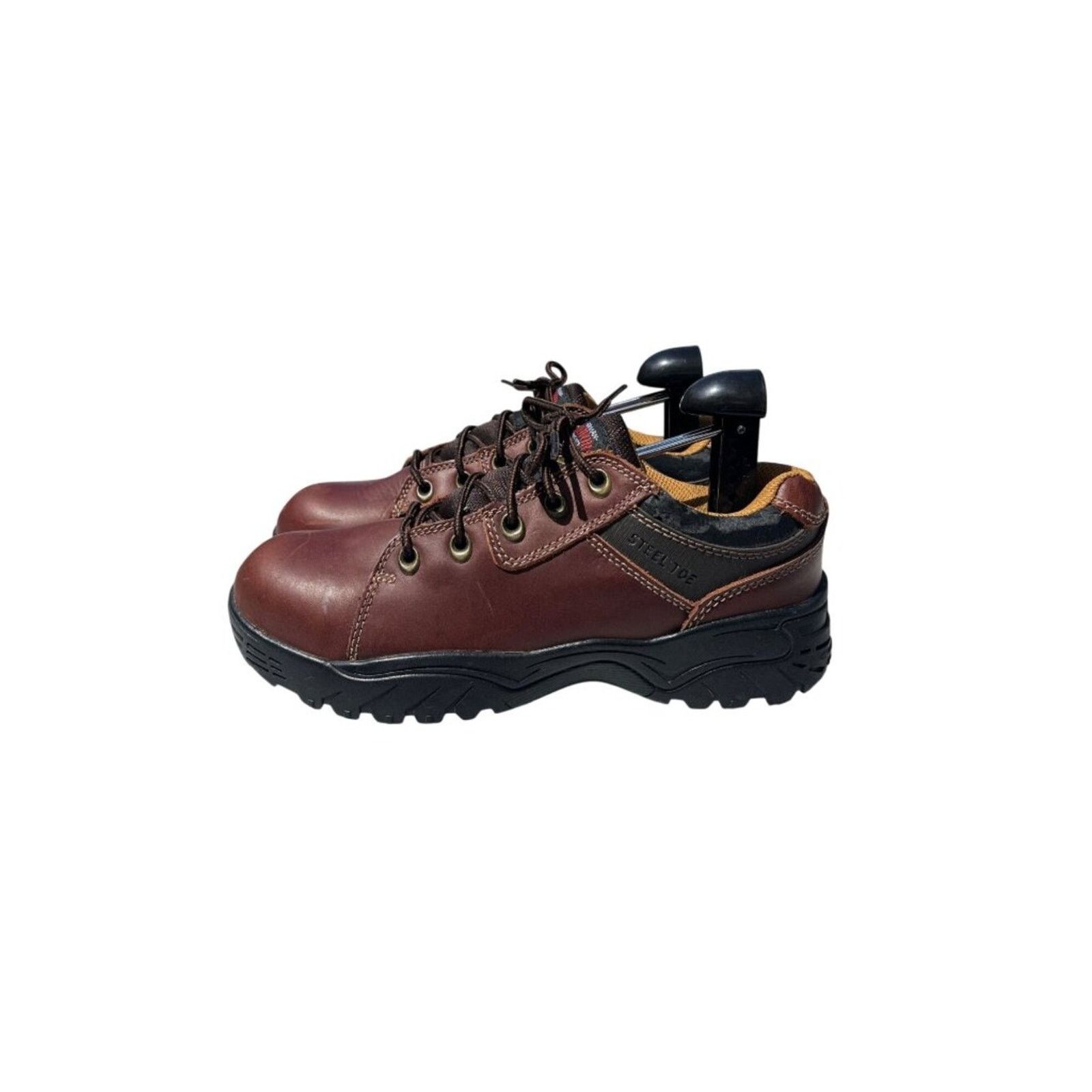 Other Irish Setter Steel Toe Leather Work Shoes Brown Size 8.5 Size US 8.5 / IT 38.5 - 1 Thumbnail