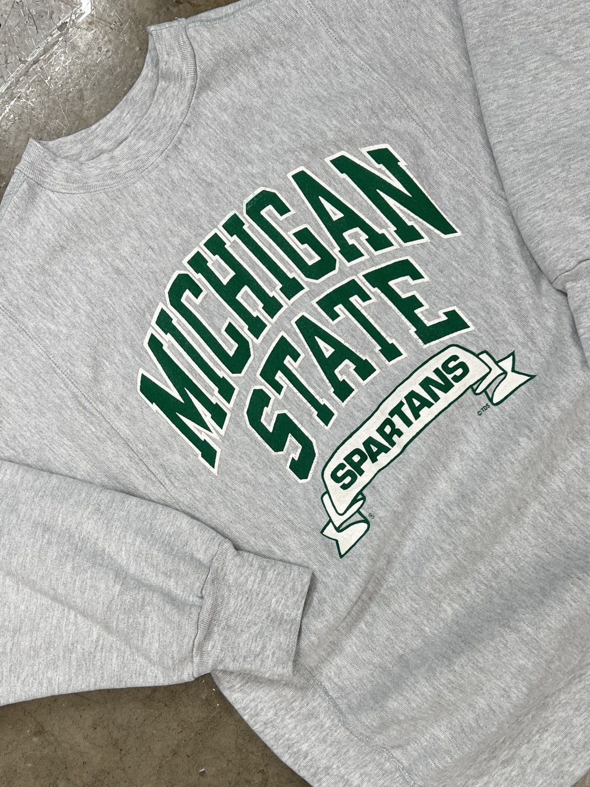 NCAA × Vintage Vintage Michigan State Crewneck Medium Size US M / EU 48-50 / 2 - 1 Thumbnail