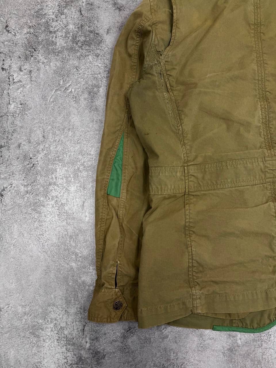 Diesel Diesel Men's Military Jacket Khaki Size L Size US L / EU 52-54 / 3 - 11 Thumbnail