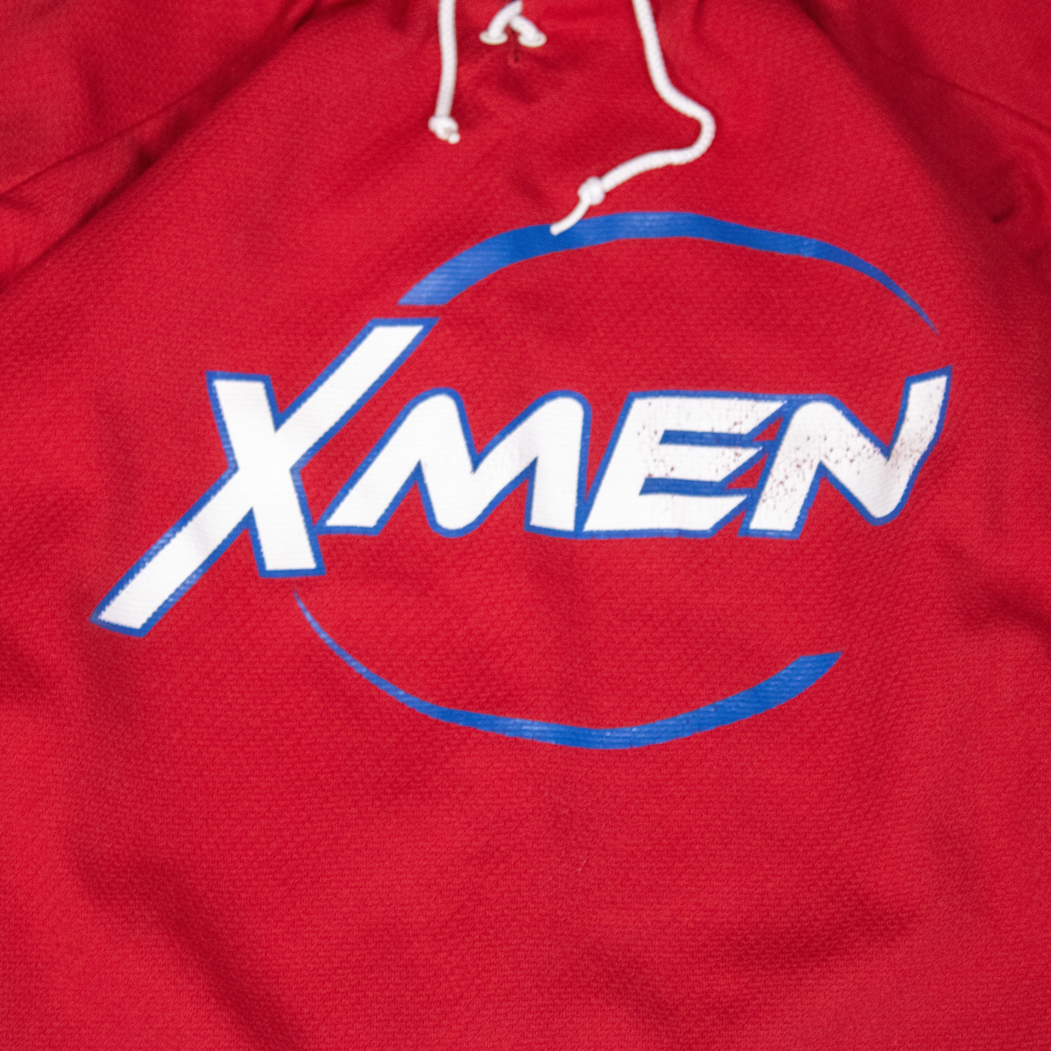 Marvel Comics Vintage 1990's X-Men Oversize Baggy Burgandy Jersey Size US XXL / EU 58 / 5 - 4 Thumbnail