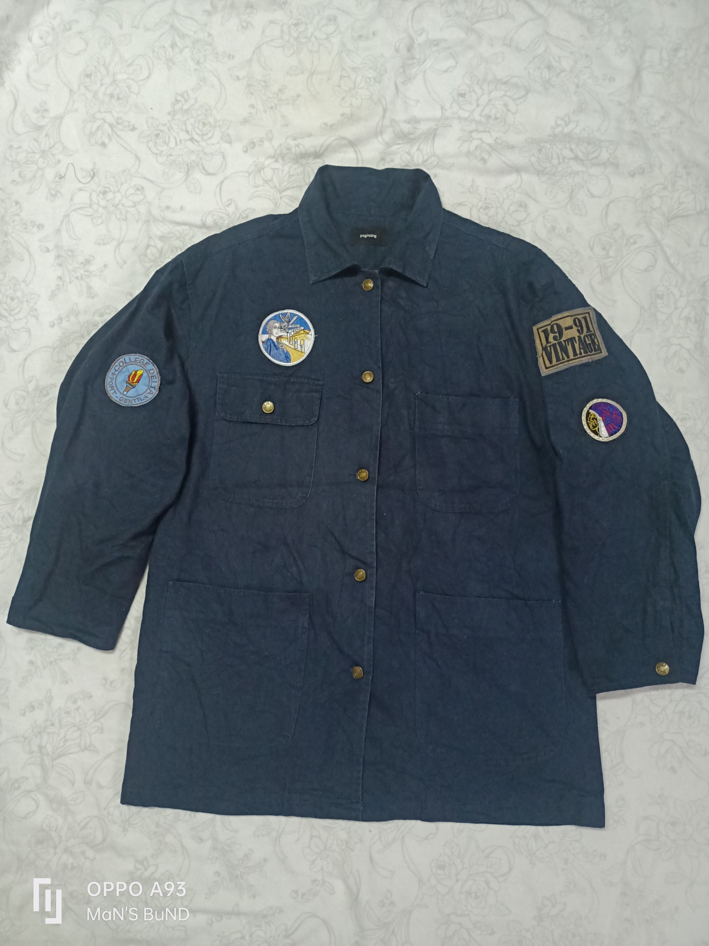 Vintage Vintage Patch Jacket (22 Patches) Size US L / EU 52-54 / 3 - 4 Thumbnail