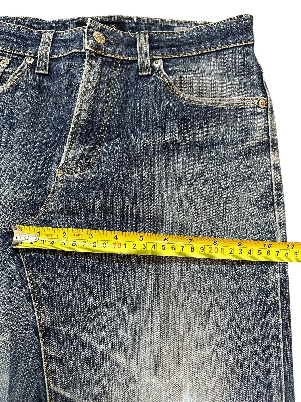 Edwin Vintage Japan Edwin Blue Faded Wash Style Baggy Jeans Size US 32 / EU 48 - 15 Thumbnail