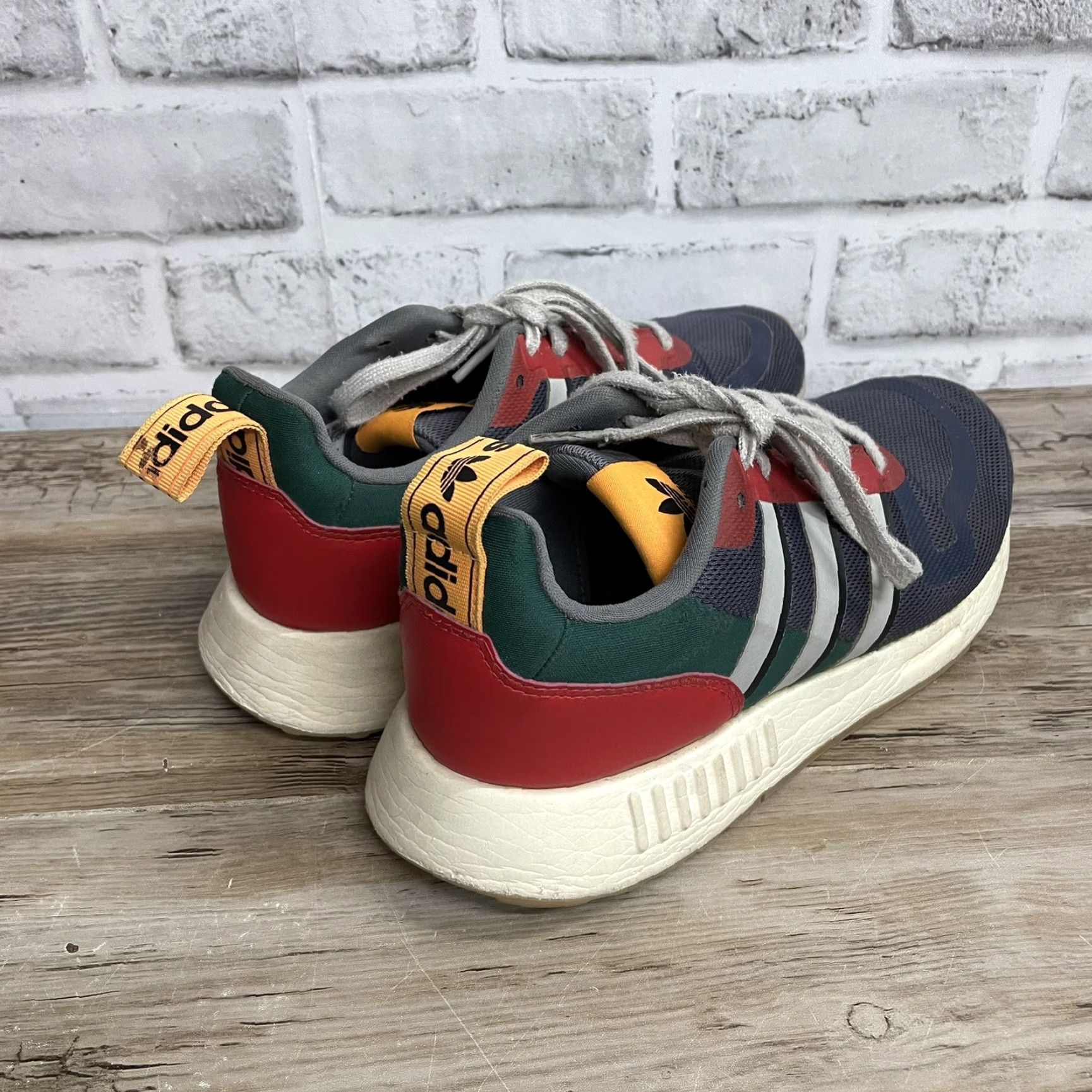 Adidas ADIDAS Multicolor Lace-Up Athletic Sneakers Men Size 7 Size US 7 / EU 40 - 2 Thumbnail