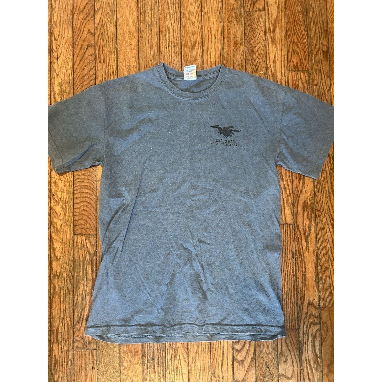 Gildan Deal's Gap Motorcycle Resort T shirt Gildan Gray Adult Med Size US M / EU 48-50 / 2 - 4 Thumbnail